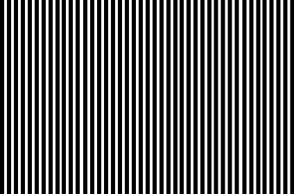 smallmouse name revealed through alternating black and white lines